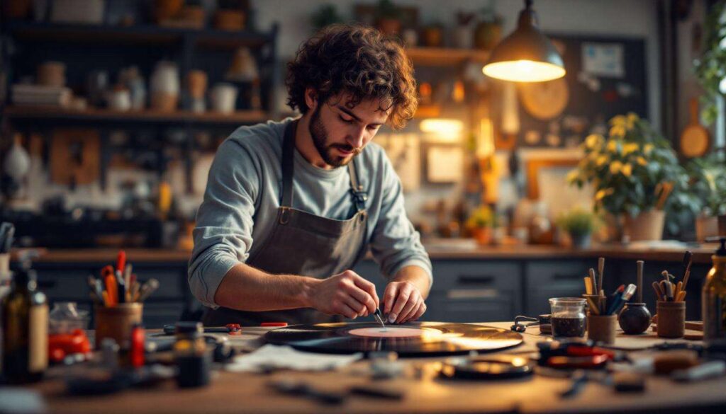 DIY : recyclez un vieux vinyle pour en faire un objet utile au quotidien
