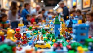 « J’aurais aimé avoir des enfants pour leur transmettre ma passion » : son exposition de Lego ® fait un carton